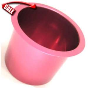  10 Red Aluminum Poker Table Cup & Bottle Drink Holders for 