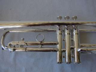 TRUMPET IS THEN CHECKED AND ASSEMBLED. SLIDES ARE HAND LAPPED THEN 