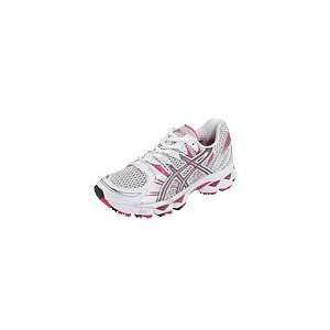 ASICS   Gel Nimbus 12 (White/Titanium/Raspberry)   Footwear:  