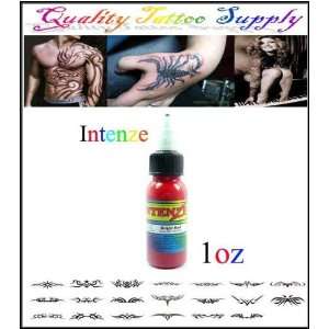   Bright red Tattoo Inks 1OZ Free Shipping: Health & Personal Care