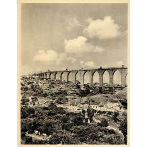  1942 Aguas Livres Aqueduct Lisbon Lisboa Portugal NICE 