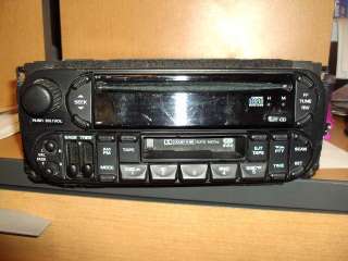 JEEP GRAND CHEROKEE 300M DAKOTA CD CASSETTE RADIO P05064125AD  