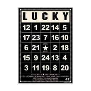  Bingo Card   Lucky Arts, Crafts & Sewing