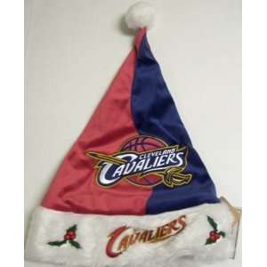   Cleveland Cavaliers NBA Colorblock Plush Santa Hat: Sports & Outdoors