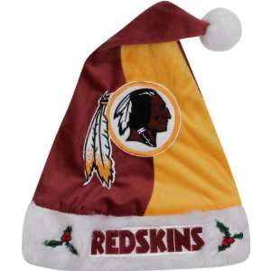   NFL Washington Redskins Colorblock Santa Hat