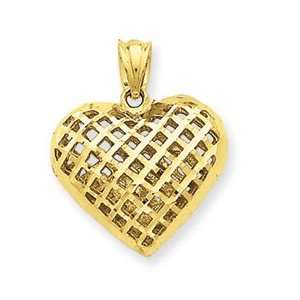  14K Gold Heart Charm [Jewelry]