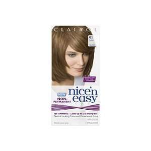  Clairol Nice N Easy Non Permanent Hair Color Dark Blond 91 