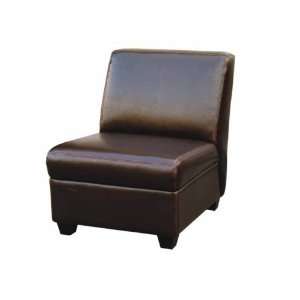  Full Leather Club Chair   Clayton