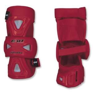 Gait by debeer Identity Lacrosse Arm Guard (Red)  Sports 