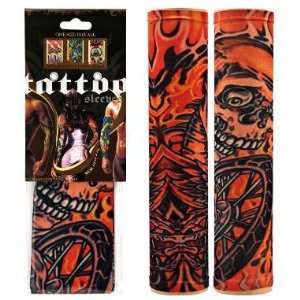 Nylon Skull Tire Tattoo Sleeves   TWO sleeves in one package! One Size 