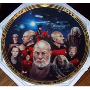 Star Trek :The Next Generation Limited Edition Plate~All Good Things