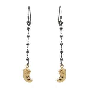 Made in Italy Majestic Earrings Made in 14K/925 Gold plated Silver 