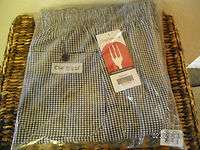 New in Bag Chef Works Pants Checkered Pants size large  