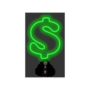  Dollar Sign Neon Sculpture