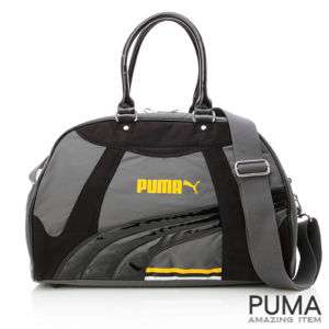 BN Puma Cabana Racer 2 Ways Duffle Gym Bag *Dark Gray*  