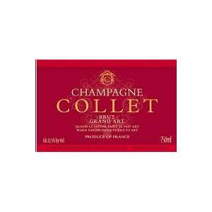  Collet Champagne Brut Grand Art 750ML: Grocery & Gourmet 