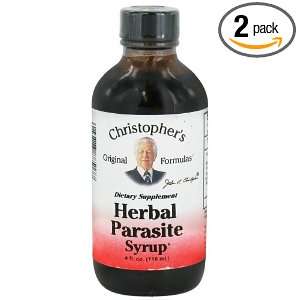  Dr. Christophers Herbal Parasite Syrup   4 Oz, Pack of 2 