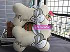 2pc Bugs Bunny Car Seat Neck Rest Cushion Pillow W