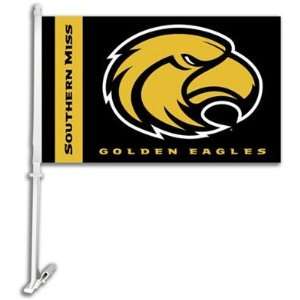   Eagles USM NCAA Car Flag W/Wall Bracket Set Of 2