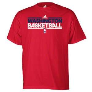   Red adidas 2011 2012 On Court Practice T Shirt