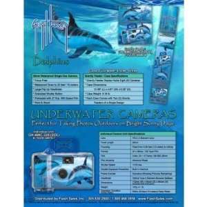   Underwater Cameras   Dolphin Design Case Pack 8 