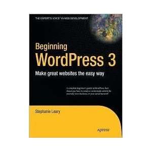  Beginning WordPress 3 1st (first) edition Text Only  N/A 