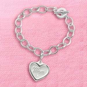  Personalized Wax Seal Mom Charm Bracelet Gift Jewelry
