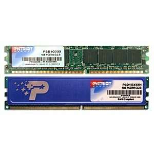  Patriot Signature 1GB 184 Pin DDR SDRAM DDR 333 (PC 2700) Desktop 