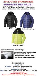 New Puff Down Jacket   high quality winter outer parka   choice color 