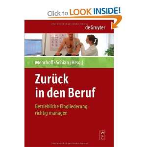  Zuruck in Den Beruf / Back to Work (German Edition 