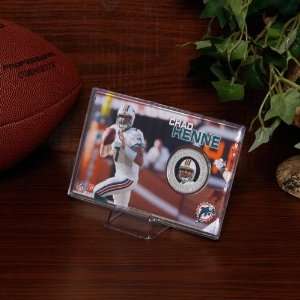  Miami Dolphins #7 Chad Henne Silver Coin Card: Sports 