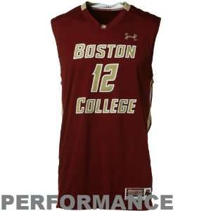  Under Armour Boston College Eagles #12 Replica Basketball 