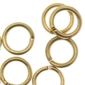  Solid Raw Brass Open Jump Rings 19 Guage 6mm (50) Arts 