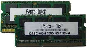 8GB DDR3 Dell Latitude E4300 E4310 Laptop Memory RAM  