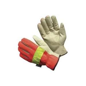   Safe Xlg Hi Vis Orange 1/pr Thinsulate Pigskin Glove