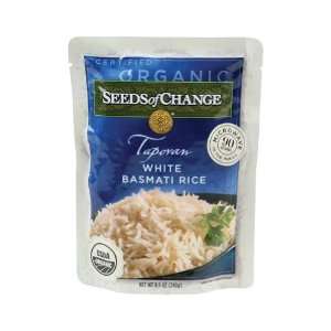 Seeds of Change Tapovan   White Basmati, 8.5 Ounce (Pack of 12)