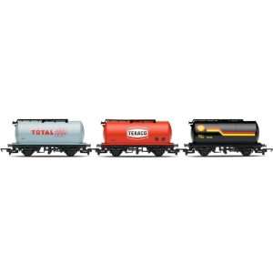  Hornby R6366 00 Gauge Fuel Train: Shell Tanker, Texaco 