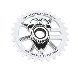 The Shadow Conspiracy Scream BMX Bike Sprocket   28T   Matte White 