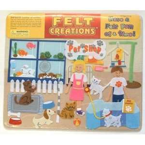  Felt Creations Felt Picture Set   Pet Shop Toys & Games