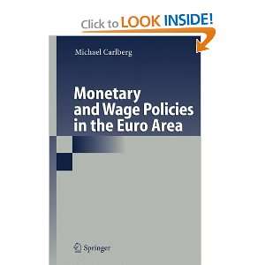   Policies in the Euro Area (9783642071980) Michael Carlberg Books