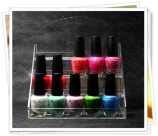 Keep your nail polishes organized with this stylish stand rack!