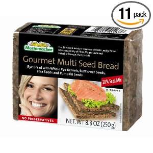 Mestemacher Gourmet Multi Seed Bread, 8.8 Ounce (Pack of 11)  