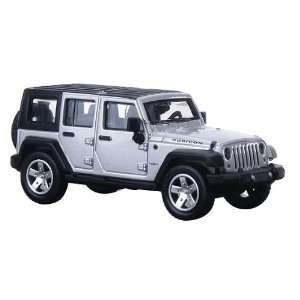    Atlas HO RTR 2007 Jeep Wrangler Unlimited, Silver Toys & Games