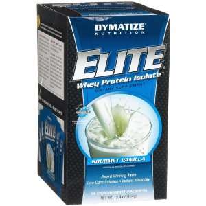 Dymatize Nutrition Elite Whey Protein Powder, Gourmet Vanilla, Pack of 