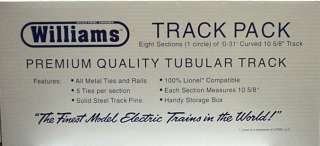 Williams O 31 10 5/8 Curved Train Track 8 Pack Circle  