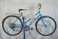   Huffy Regal Ladies Bicycle 1970s Shimano Twist Grip Lark W Blue Bike