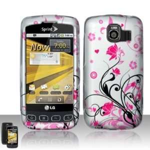   Faceplate for Lg Optimus S Ls670 + Free Cell Phone Bag Cell Phones