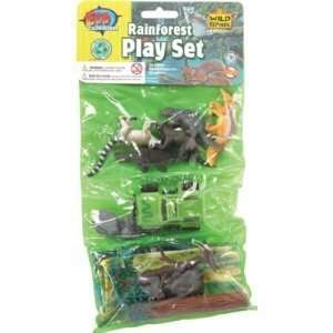  Creatures Playset: Dozen Plastic Mini Animal Toy Figures: Toys & Games