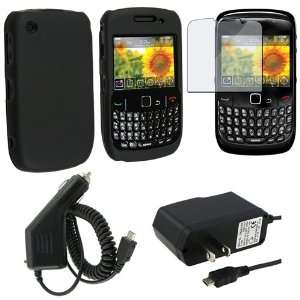   HARD CASE+CHARGER+BUNDLE for Blackberry Curve 8520 8530 Electronics