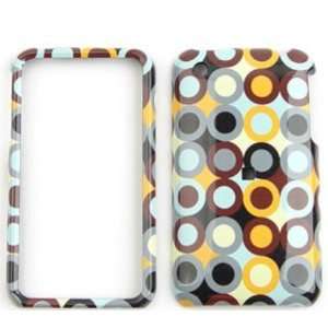  Apple iPhone 3G/3GS Multi Color Circles and Dots in Rows 